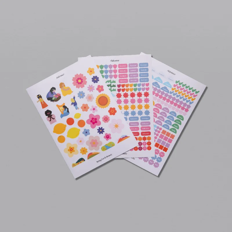 A Beautiful Year Sticker Sheet