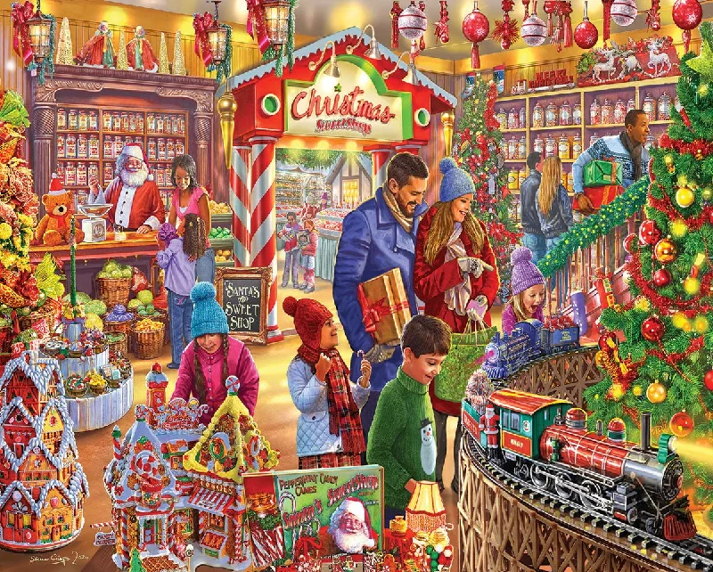 Christmas Sweetshop (1545pz) - 1000 Pieces