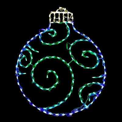 HBL Round  Ornament Wire Frame Art