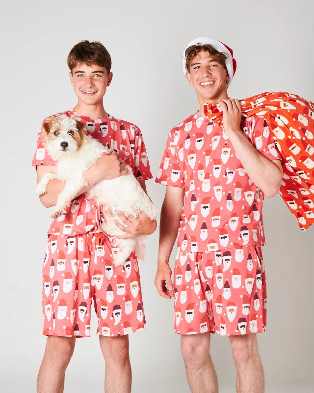 HoHoHo Men's Cotton Shorts & Tee Pyjama Set