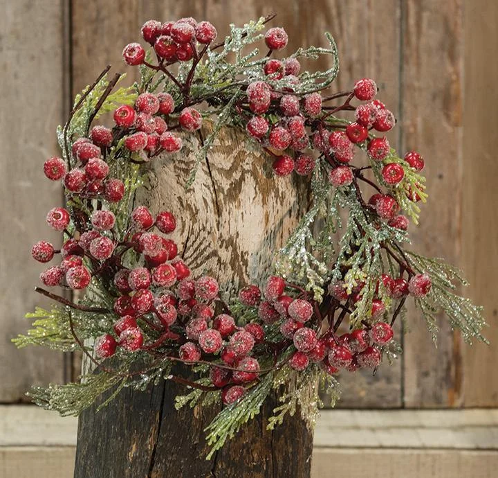 Icy Berry & Cedar Candle Ring, 7"