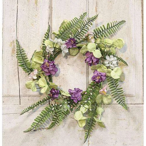 Lakeside Mix Wildflower Wreath, 16"