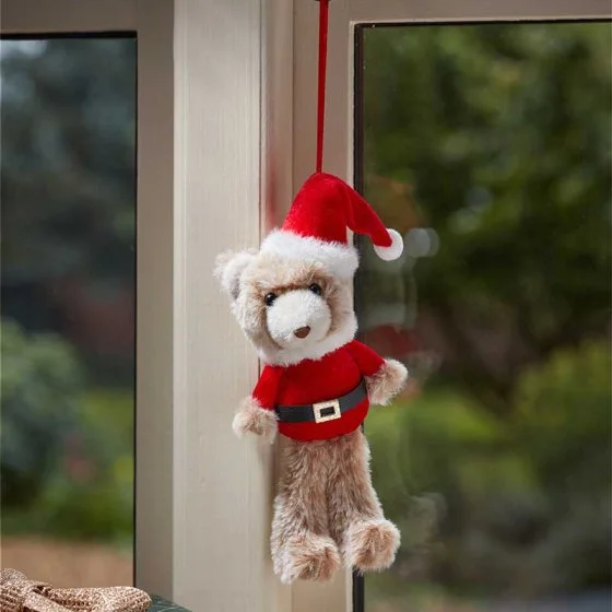 Teddy Santa Pendant