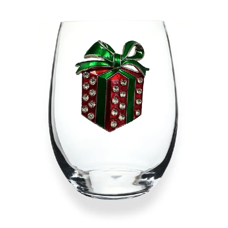 The Queens' Jewels : Holiday Gift Jeweled Glassware – Stemless