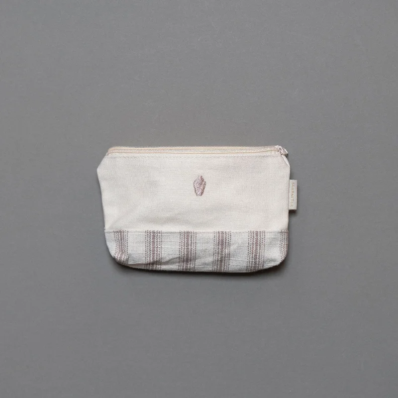 Striped Travel Pouch