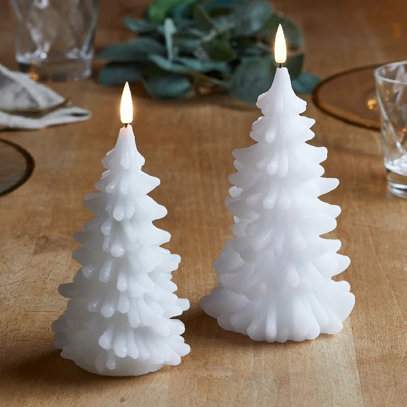 TruGlow® Tree Christmas Candle Duo