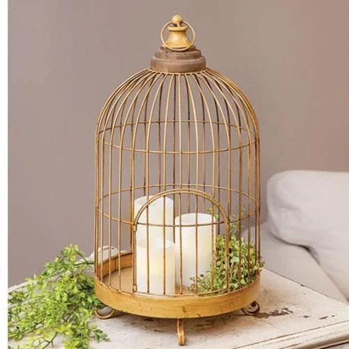 Antiqued Birdcage