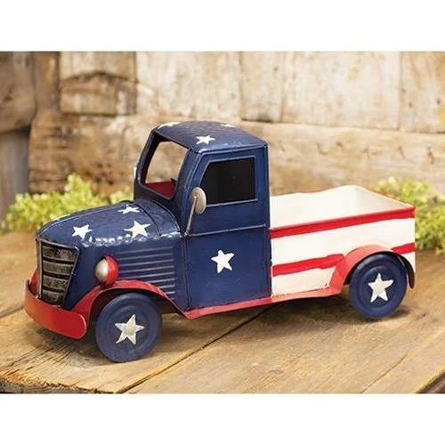 Retro Look Metal Americana Truck