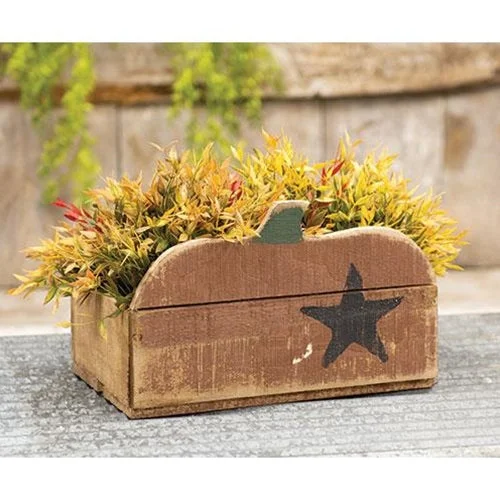 Rustic Pumpkin Crate